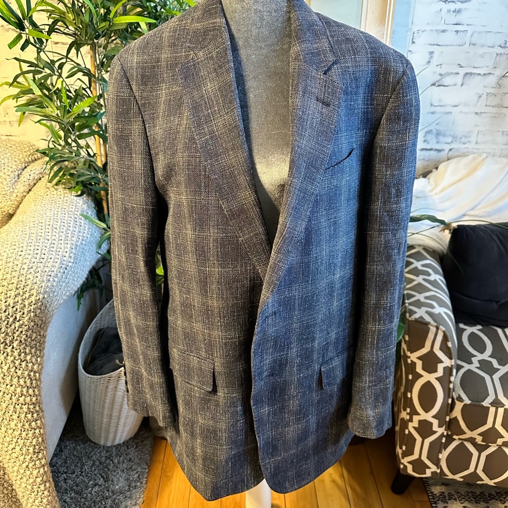 Emporio Armani New Men’s G Line Virgin Wool Suit Jacket Blazer Size 56cm